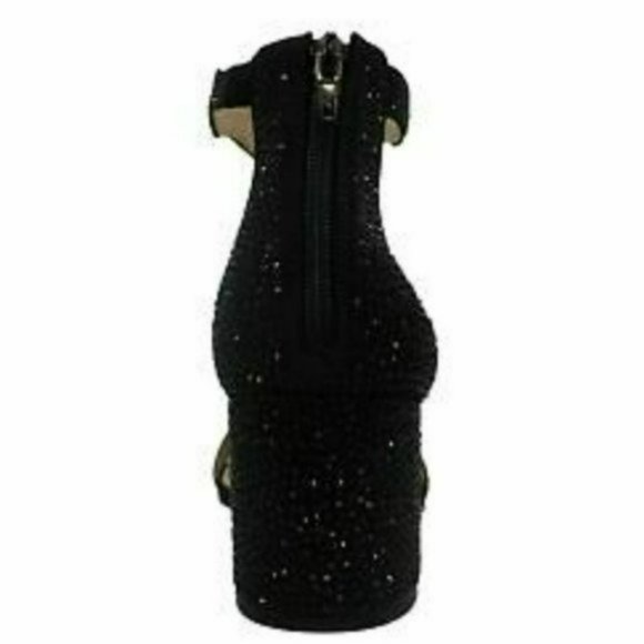 INC International Concepts Hadwin Scallop Block Heel Sandals-9 - Picture 2 of 7